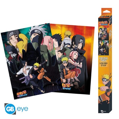 Naruto Shippuden – Set 2 Chibi Posters – Ninjas