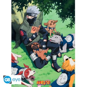 Naruto – Poster – Kakashi and Dogs