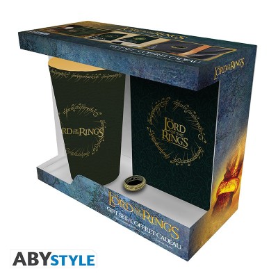 Lord of the Rings – Box Bicchiere + Pin + Pocket Notebook – Lord of the Rings