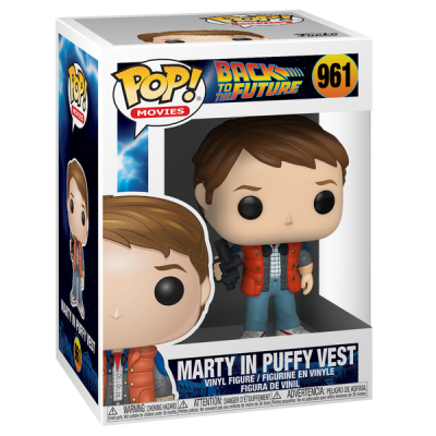 Back to the Future – Pop Movies – Marty in Puffy Vest – 961