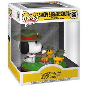 Peanuts – Pop Deluxe – Snoopy With Woodstock Camping – 1587