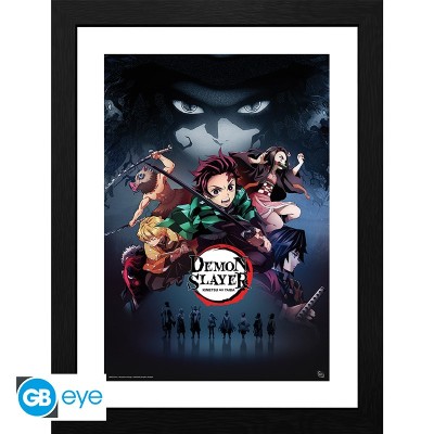 Demon Slayer – Framed Print 30x40cm – Demon Slayer