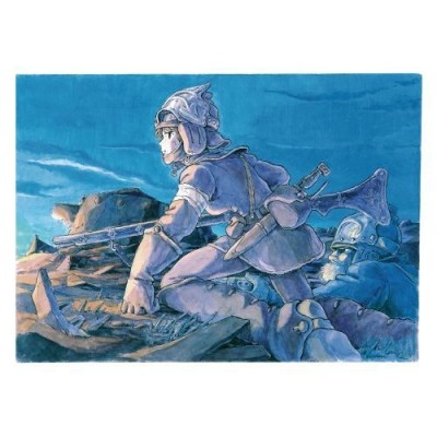 Cartolina – Nausicaa su Ohmu – Nausicaa
