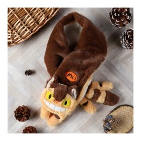 Il mio vicino Totoro – Sciarpa di peluche – Gattobus