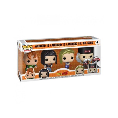 Dragon Ball – Pop Animation – Android 16  – Android 17  – Android 18 – Dr Gero  – Special Edition