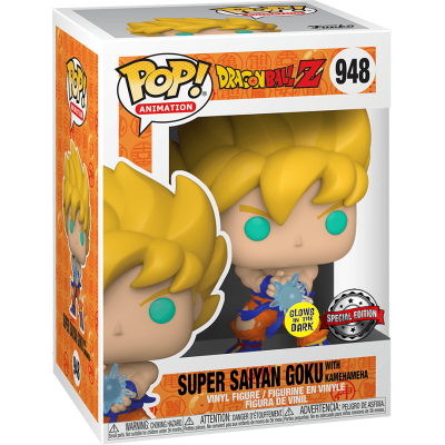 Dragon Ball Z - Pop Animation - Super Saiyan Goku with Kamehameha Special Edition 948