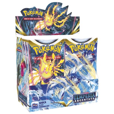 Pokemon Spada e Scudo Tempesta Argentata Box 36 Buste