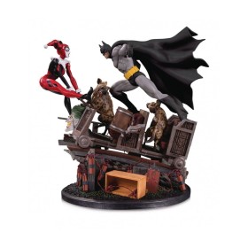 DC Comics – Statua – Batman VS. Harley Quinn Battle – Second Edition