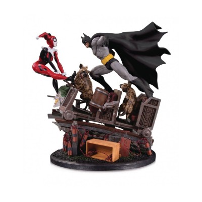 DC Comics – Statua – Batman VS. Harley Quinn Battle – Second Edition