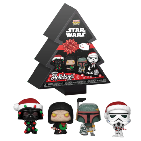 Star Wars – Pocket Pop 4 Pack – Tree Holiday