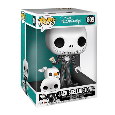 Nightmare Before Chirstmas – Pop Jumbo 10" – Jack w/Zero – 809