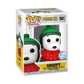 Peanuts – Pop Television – Snoopy in coat with Chase