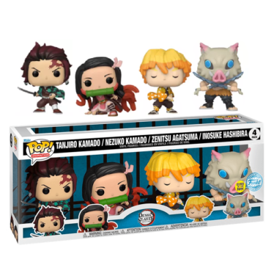 Demon Slayer – 4 Pack Pop – Stagione 1 – Special Edition