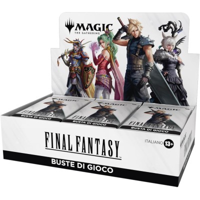 Magic The Gathering – Final Fantasy – Box 30 Buste – Italiano