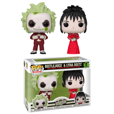 Beetlejuice 2 – Pop Movies – 2 Pack Beetlejuice & Lydia Deetz