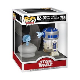 Star Wars – Pop Deluxe 766 – R2–D2 with Princess Leia Hologram