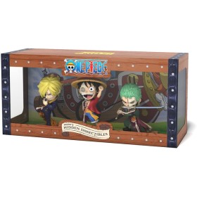 One Piece – Freeny's Hidden Dissectibles – Luffy Zoro Sanji – Triple Pack Figure