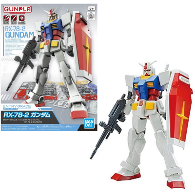Gundam - Model Kit - Entry Grade  - 1/144 - RX-78-2 Gundam