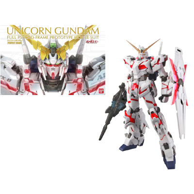 Gundam - Model Kit - Perfect Grade - 1/60 - Unicorn RX-0