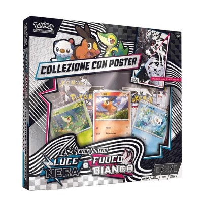 Pokemon Luce e Fuoco Collezione con Poster