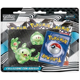Pokemon Luce Nera Collezione con Adesivi