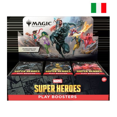 Magic The Gathering – Confezione di Buste di Gioco Marvel Super Heroes (30 Buste)