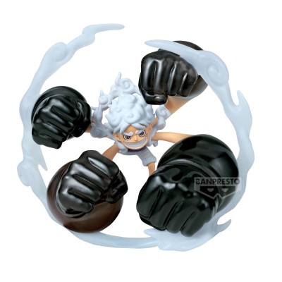 One Piece – World Collectable Figure Special – Monkey D.Luffy Gear5–Gum–Gum Dawn Gatling