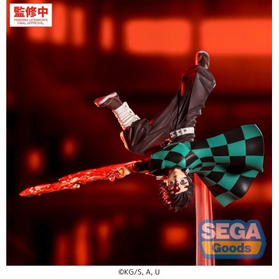 Demon Slayer: Kimetsu no Yaiba Luminasta PVC Figure Tanjiro Kamado Hinokami Kagura Setting Sun Transformation 15 cm