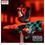 Demon Slayer: Kimetsu no Yaiba Luminasta PVC Figure Tanjiro Kamado Hinokami Kagura Setting Sun Transformation 15 cm