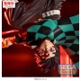 Demon Slayer: Kimetsu no Yaiba Luminasta PVC Figure Tanjiro Kamado Hinokami Kagura Setting Sun Transformation 15 cm
