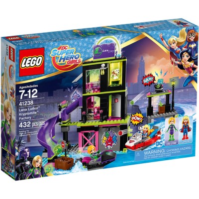 Lego Dc Super Hero Girls 41238 La Fabbrica di Kryptonite di Lena Luthor