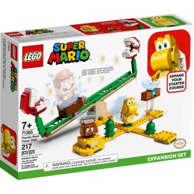 Lego Super Mario 71365 Scivolo della Pianta Piranha Pack di Espansione