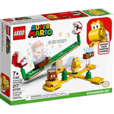 Lego Super Mario 71365 Scivolo della Pianta Piranha Pack di Espansione