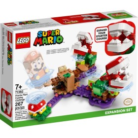 Lego Super Mario 71382 La Sfida Rompicapo della Pianta Piranha Pack di Espansione